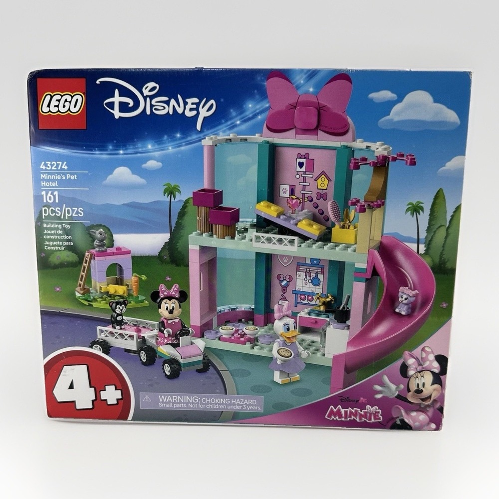 LEGO Disney Minnie's Pet Hotel 43274 161 Pieces New Factory Sealed